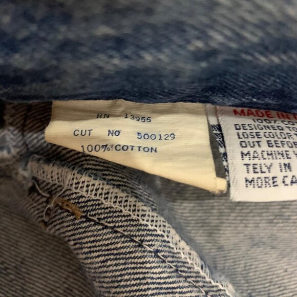 Vintage Calvin Klein Denim Jacket, Medium Wash, Made in USA, Womens SZ L - Picture 8 of 13